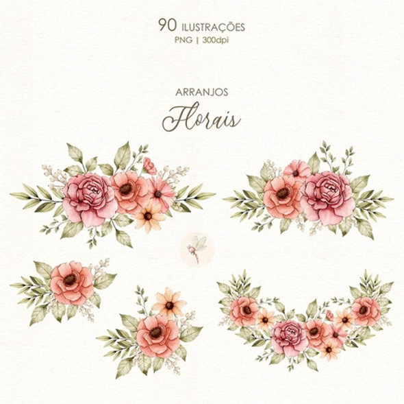 Kit Imagenes Png Clipart Flores Primavera Conejo Pascua Lb10 1