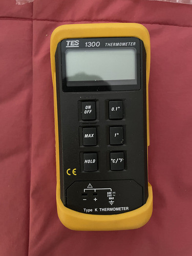 Termometro Digital Tes 1300 -50 A 1300c Termocupla 1