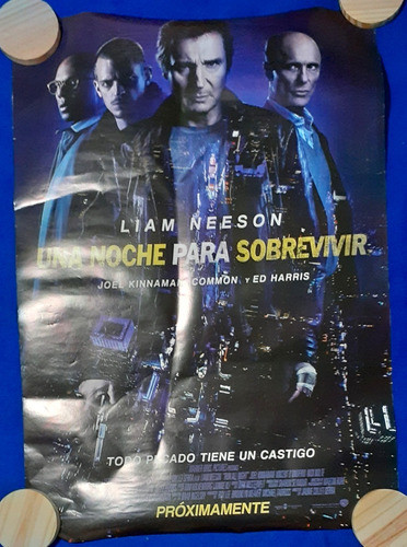 Una Noche Para Sobrevivir Poster Afiche Original Cine 100x70 0