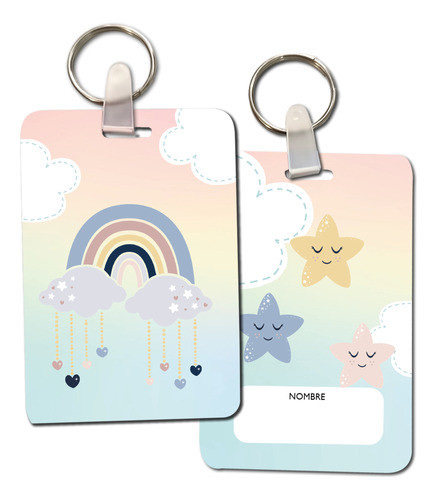 30 Souvenirs Identificadores De Mochilas Lluvia De Amor 1