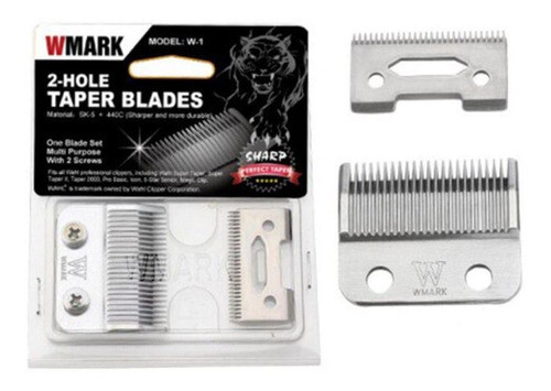Cuchilla X2 Para Maquina Corte Pelo Estandar Wmark W1 Walh 0