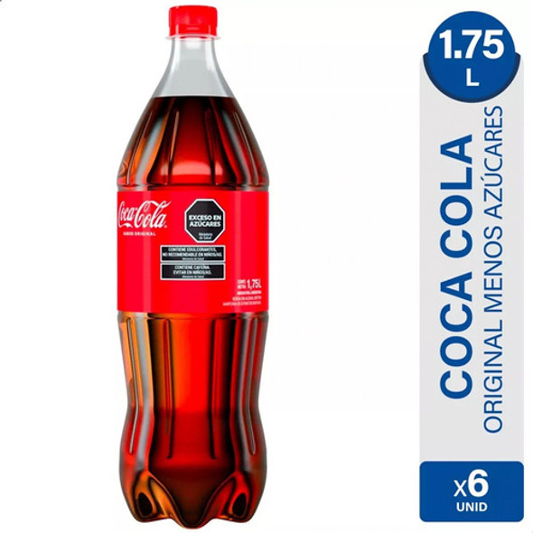Coca Cola Gaseosa Original Menos Azucares Pack X6 01mercado 0