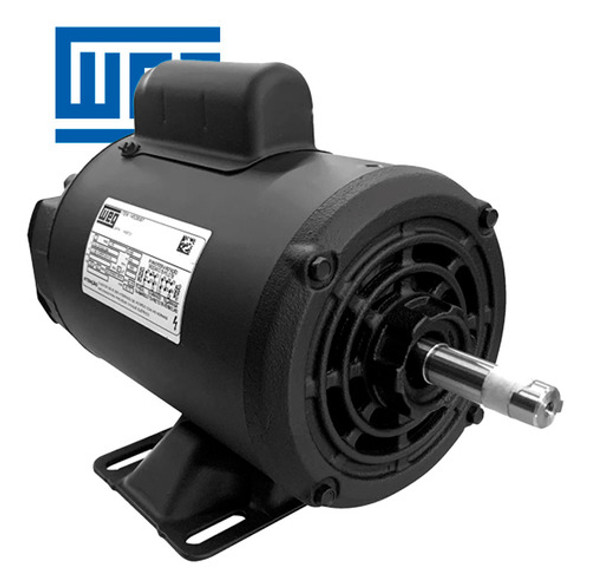 Motor Elétrico Monofásico 1cv 4 Polos Weg Baixa Rotação Ip21 0