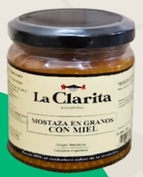 Mostaza A La Miel X200g - La Clarita (kosher) 0