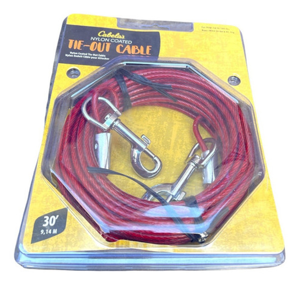 Cadena Linga Para Atar Perro, 9 Mts. Super Fuerte 45 K 0