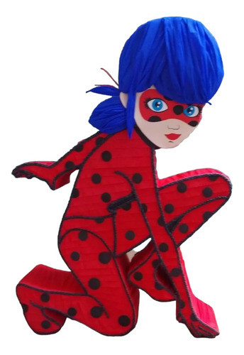 Piñata Miraculous Contorno De Personajes. 0