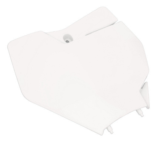 Placa De Matrícula Frontal De Motocicleta Branca Branca Com 0