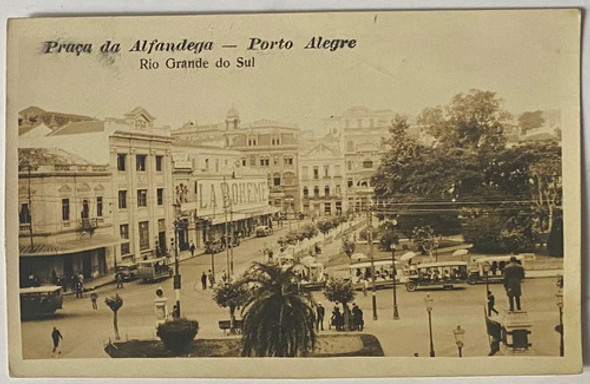 Antigua Tarjeta Postal Alfandega Porto Alegre, Sp7 0