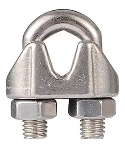 Prensa-cable Acero Galvaniz 1/8 3 Mm. X 50 Unid  Martinez 0