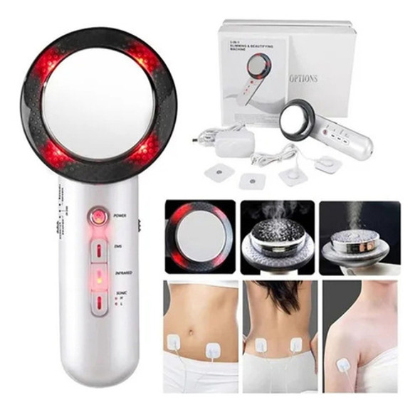 M Radiofreqüência Massageador Facial Ultrassônico Corporal 0