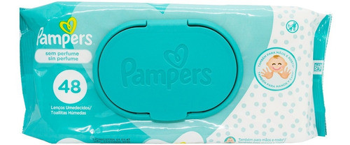 Pampers Kit 12 Toallitas Húmedas Sin Perfume Suaves Bebés 6c 1