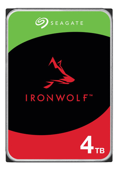 Disco Duro Nas 4tb Seagate Ironwolf St4000vn006 0