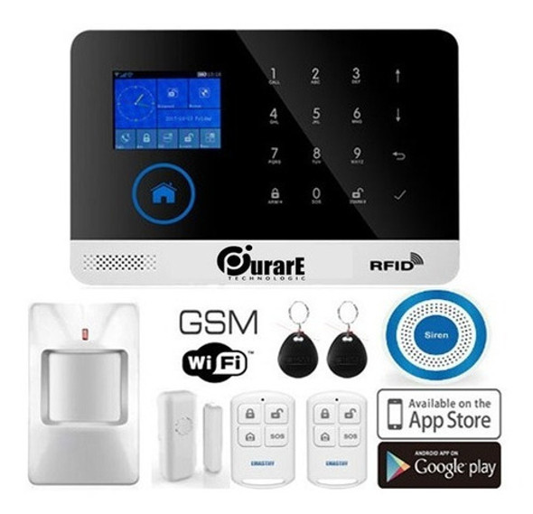 Kit Alarma Gsm Inalambrica Casa Comercio Configurada Mli 1 Kit Alarma Gsm Inalambrica Casa Comercio Configurada Mli 1