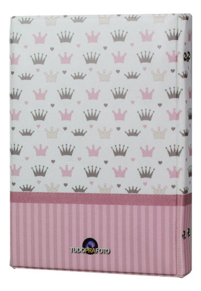 Álbum De Fotos Princesa Coroa 200 Fotos 10x15 1 Álbum De Fotos Princesa Coroa 200 Fotos 10x15 1