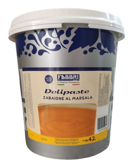 Pasta Sambayon (zabaione) Fabbri 4,2 Kg Pastelería Heladería 0 Pasta Sambayon (zabaione) Fabbri 4,2 Kg Pastelería Heladería 0