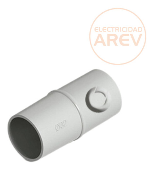 Unión Para Tubo Rígido Y Corrugado Pvc 22mm X50 1