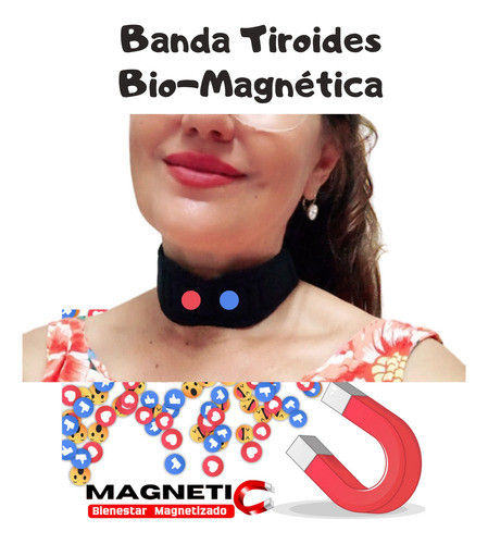 Tiroides Hipotiroidismo Banda Magnética Unisex Y Universal 1