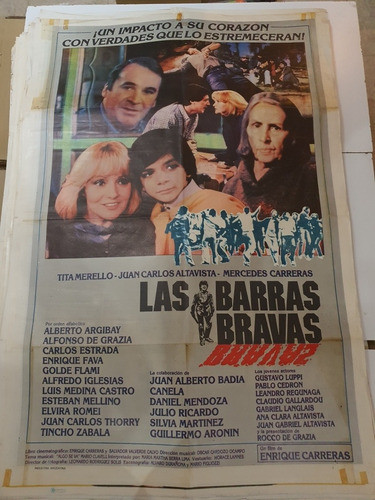 Afiche De Cine Original 1594-los Barras Bravas 0