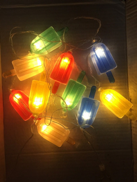 Guirnalda De Paletas Helados Multicolor Eléctrica 2,5 Mts 0 Guirnalda De Paletas Helados Multicolor Eléctrica 2,5 Mts 0