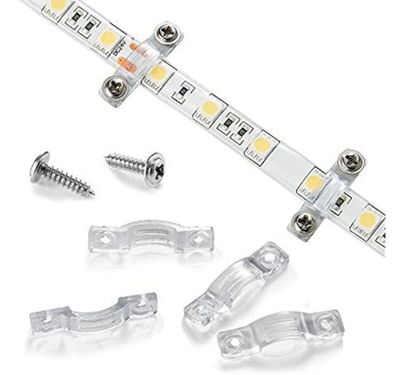 Threetwofour 100 Pack Soportes De Montaje De Tiras De Luces, 0