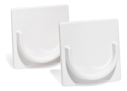 Soporte Adhesivo Para Tubo De Cortina Para Baño-no Perfora B 0
