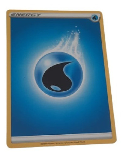 Lote X12 Cartas Energia Agua Cartas Pokemon 0