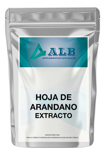 Hoja De Arandano Extracto 100 Gramos Alb 0