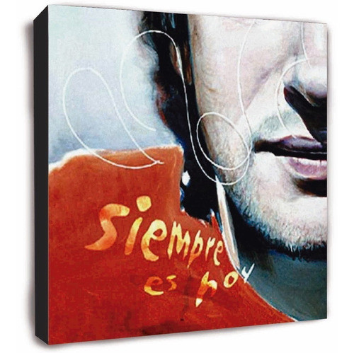 Soda Stereo Gustavo Cerati - Siempre Es Hoy - Cuadros 50x50 0