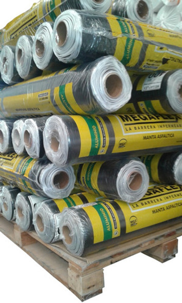 Megaflex Aluminio Grofado Membrana Asfáltica 35 Kg Mgx 400 1