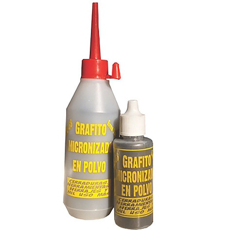 Grafito En Polvo Lubricante Para Cerraduras Y Herrajes 23grs 1