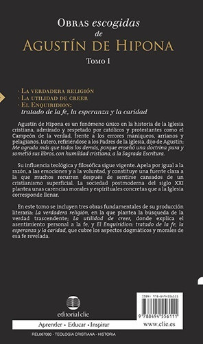 Obras Escogidas Agustin Hipona 1 Clie Ropero Alfo 1
