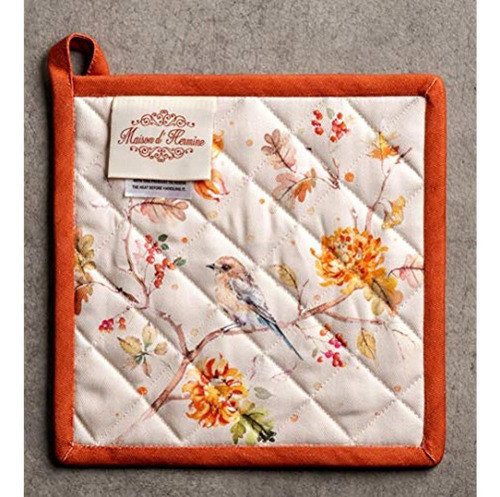 Maison D Hermine Fair Isle 100 Otton Juego De 2 Agarraderas 1