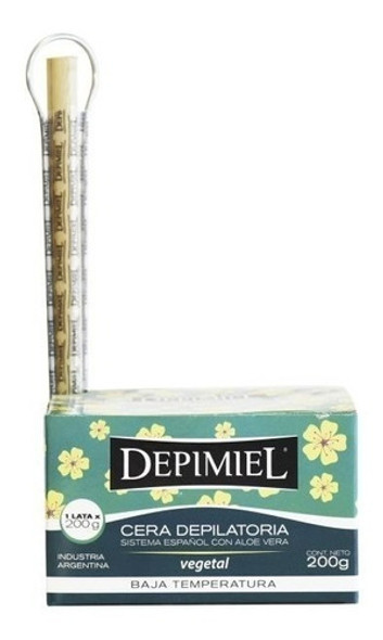 Cera Para Depilar Vegetal X 200grs Depimiel Sistema Español 0