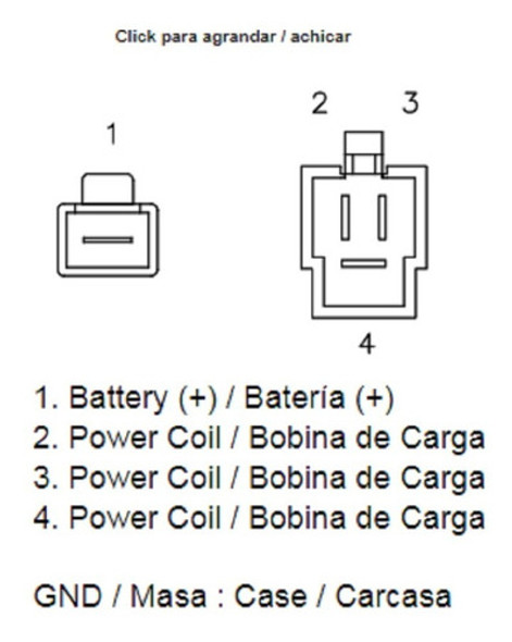 Regulador De Voltaje Dze Original Yamaha Virago 1000 Y 1100 1