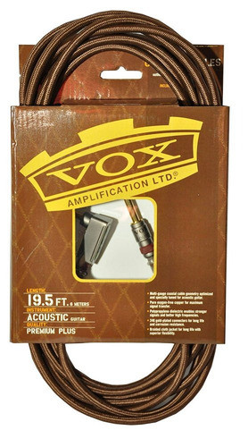 Cable Vox Vac-19 6m Cable Para Acustica Clase A 6 Mts Cu 1