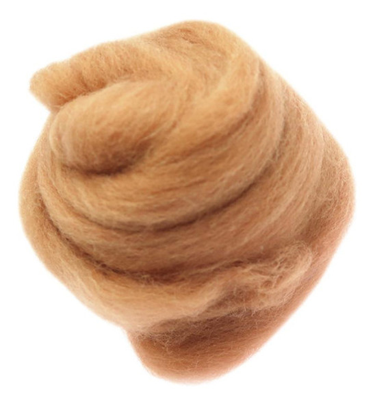 6xhandmade 10g Fibra Roving De Lã Para Materiais De Feltro 1