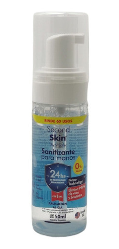 Sanitizante Para Manos 50 Ml - Protección De 24 Hs 0
