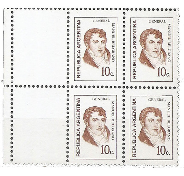 Argentina Mint Gj 1528cz Belgrano Complemento Mt 948 0 Argentina Mint Gj 1528cz Belgrano Complemento Mt 948 0