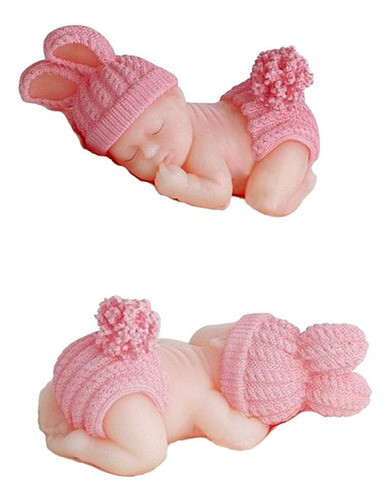 Dormir Baby Candy Making Molde Fondant Molde De Silicona Par 1
