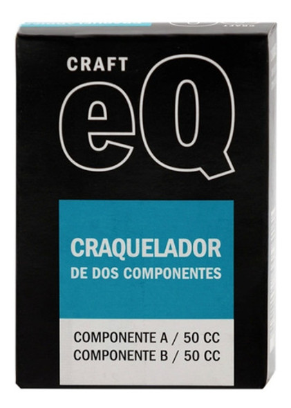Craquelador De Dos Componentes Eq Arte 100ml 0