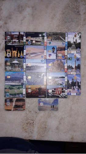 20 Tarjetas Telefonicas,lugares Tipicos Del Interior Uruguay 0