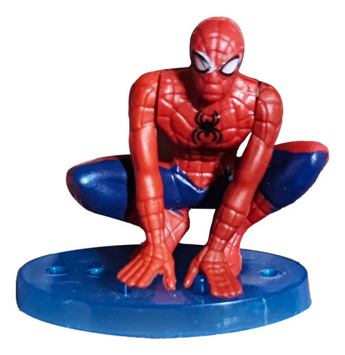 10 Muñecos De Spiderman Hombre Araña Juguete Piñata Souvenir 1