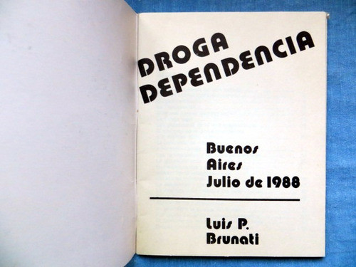 Dogra Dependencia Luis P Brunati 1988 1