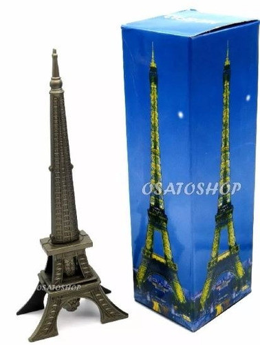 Torre Eiffel Adaga Faca Espada Punhal C/suporte Decorativa P 0
