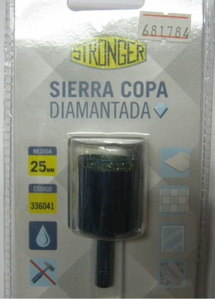 Sierra Copa Diamantada 25mm Stronger - Herracor 1