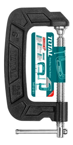 Prensa Tipo G 150mm 6 Pulgadas Total Tht13161 Premium 0