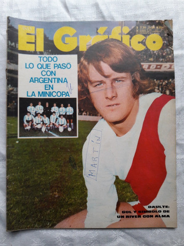 Revista El Grafico N 2753 Año 1972 Daulte River Arg Minicopa 0
