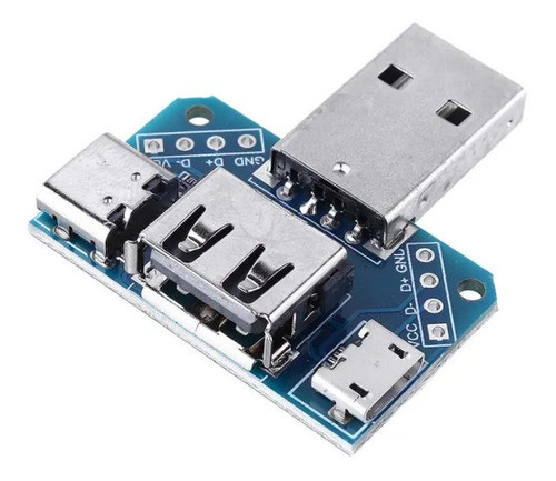 Multiconector Xy-usb4 Adaptador Usb Macho Hembra Itytarg 0