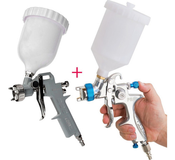 Revolver De Pintura Automotiva Pro530 Bico 1.3 + Pro500 Kp5 0