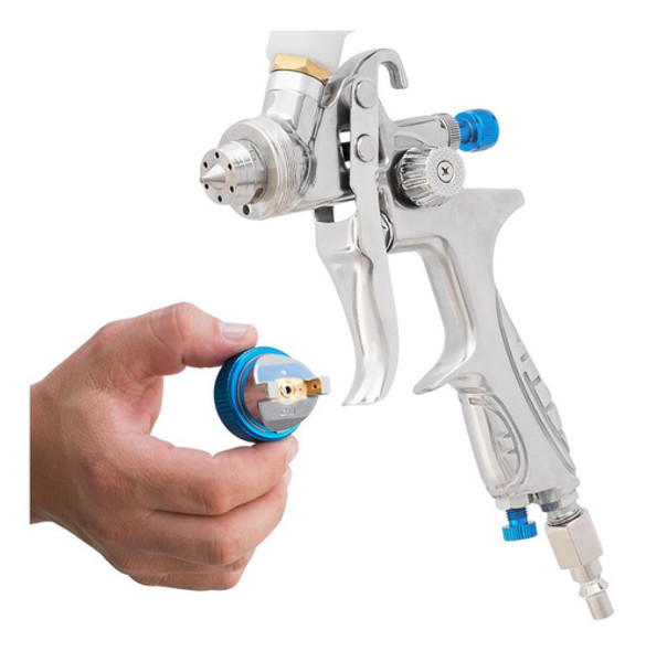 Revolver De Pintura Automotiva Pro530 Bico 1.3 + Pro500 Kp5 1